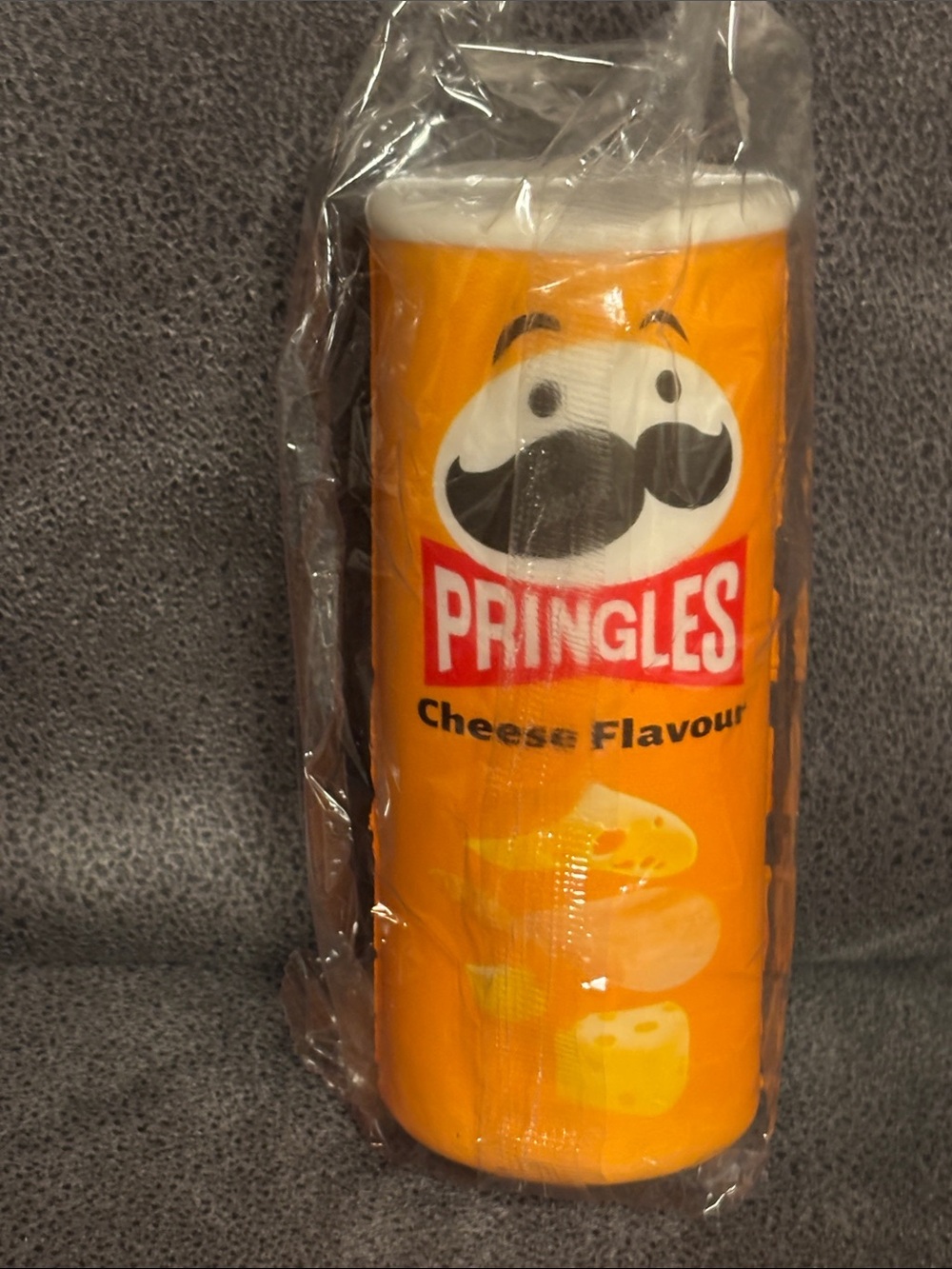 Squish Pringle Cheese Flavour Orange Decorative Party Can